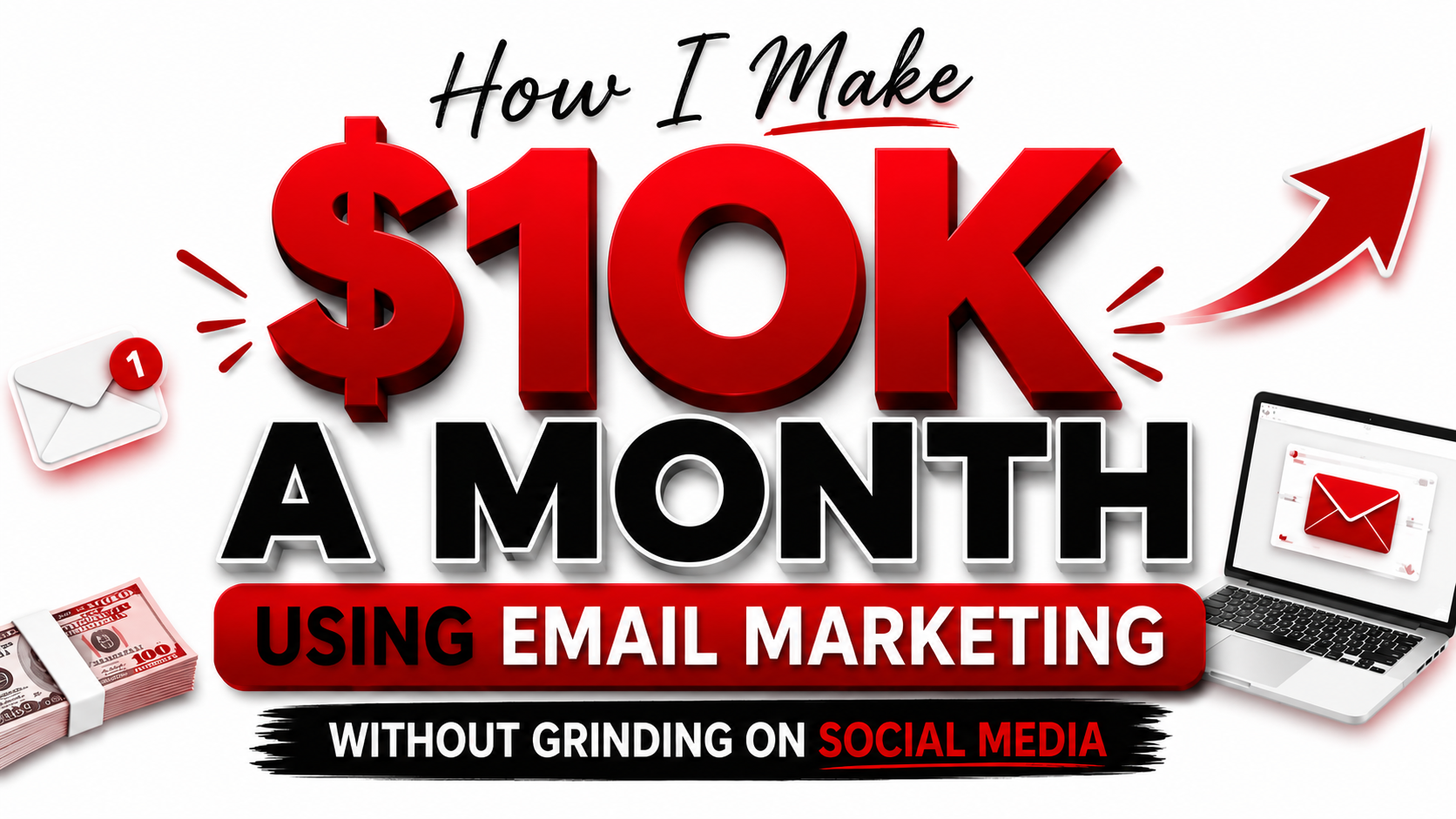 How I make $10K a month using email marketing without grinding on social media